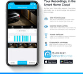 Amcrest 4MP Outdoor PT WiFi IP Kamera Pan Zoom (Digital 16x) SmartHome WiFi Kamera Sicherheit Speed Dome, motorisierte Neigung, 29,9 m Nachtfarbe, (2,4 GHz), 107º FOV, IP66, 4 MP, ASH47-W