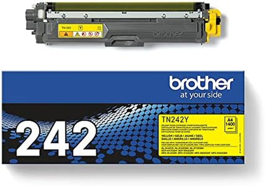 Brother TN-242Y Tonerkartusche 1 Stück(E) Original Gelb
