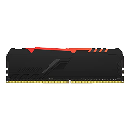 Kingston FURY Beast RGB 16GB (2x8GB) 3000MHz DDR4 CL15 Desktop Speicher Kit mit 2 KF430C15BBAK2/16