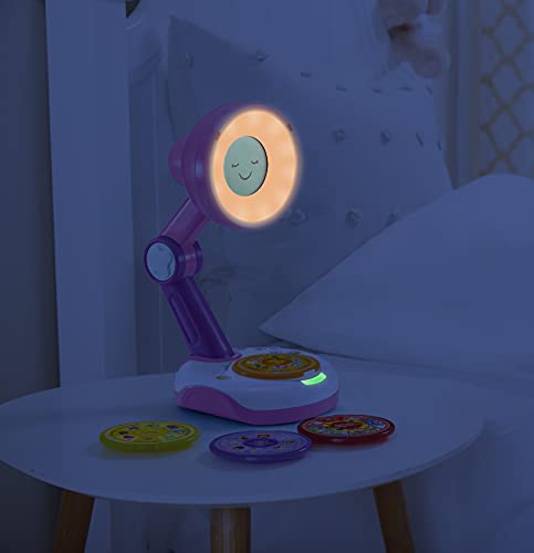 VTech Funny Sunny – Interaktive Lampen-Freundin pink – Führt durch den Tag, erzählt Geschichten, spielt Spiele, animiert zur Bewegung – Mit Uhr- und Wecker-Funktion – Für Kinder von 3-8 Jahren