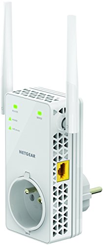 Netgear Repeater Wifi AC 1200 Mbps Dual Band – Verbessert Ihre WiFi – Kompatibel mit allen Box Internet – Schnelle Installation –  – Modus Zugangspunkt optional