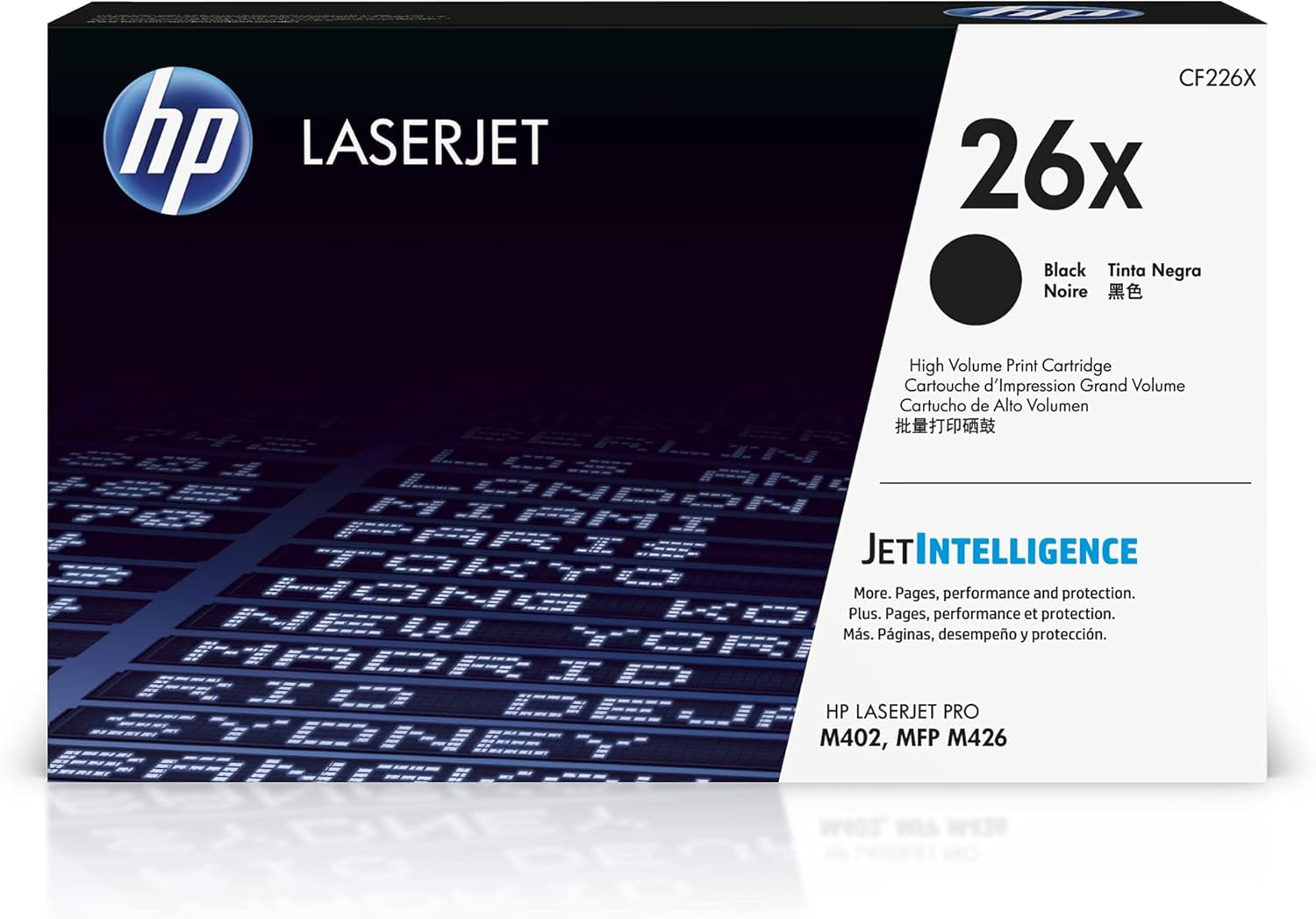 HP CF226X Druckkopf, Schwarz, XL