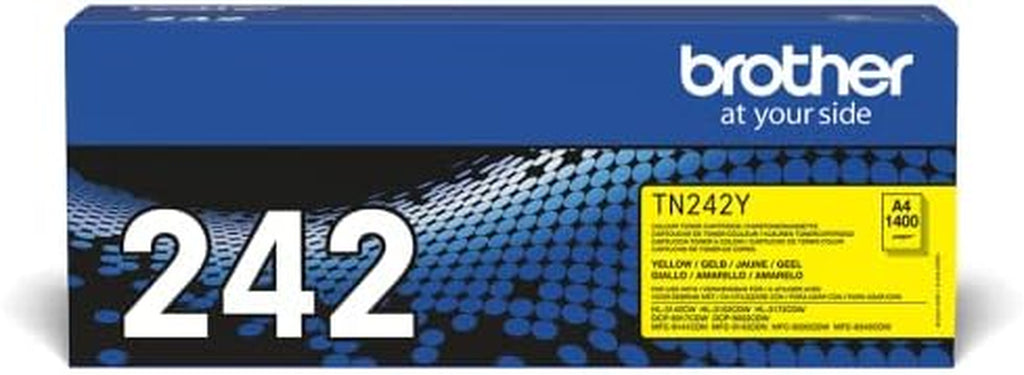 Brother TN-242Y Tonerkartusche 1 Stück(E) Original Gelb
