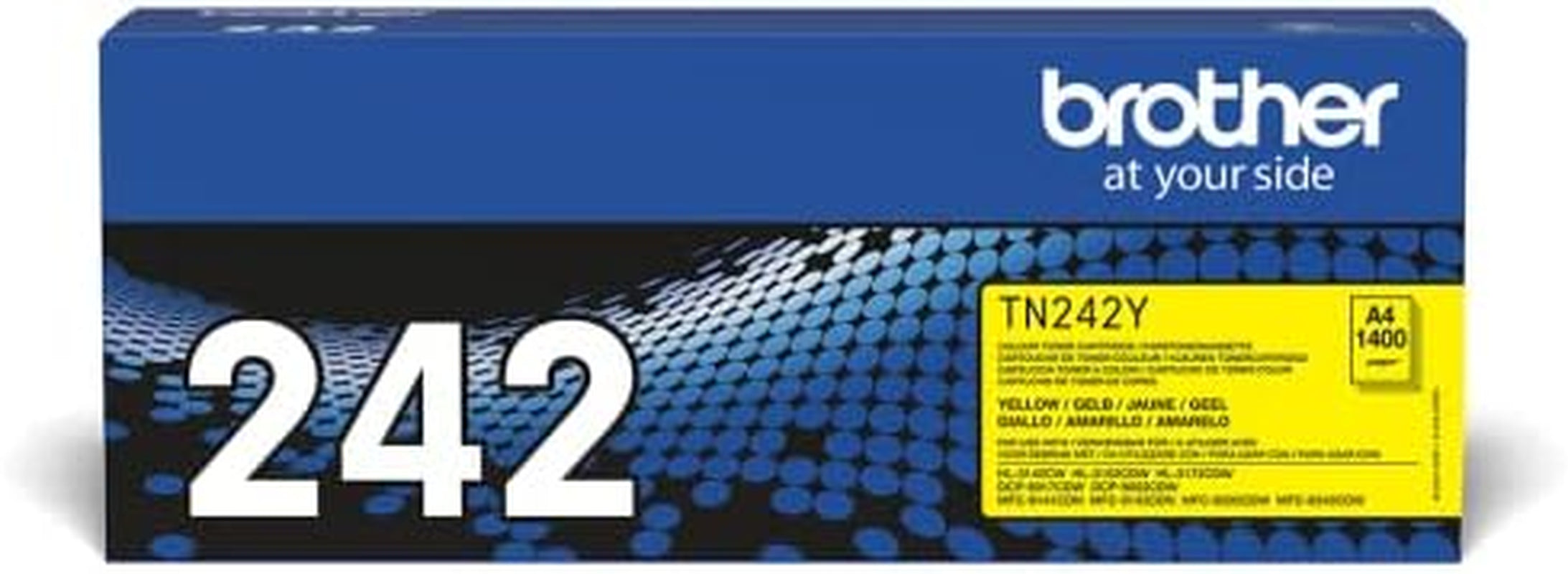 Brother TN-242Y Tonerkartusche 1 Stück(E) Original Gelb
