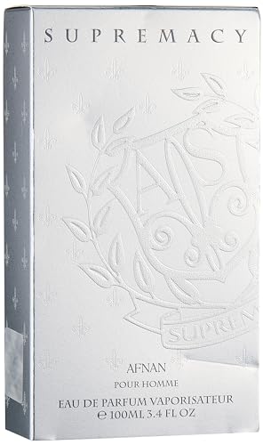 Afnan Supremacy Silver Eau De Parfum 100 ml (hombre)