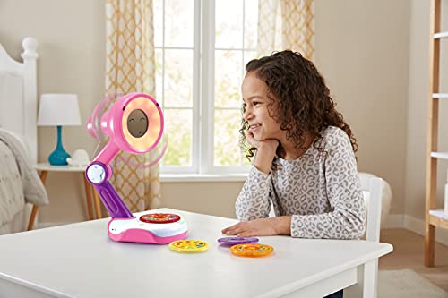 VTech Funny Sunny – Interaktive Lampen-Freundin pink – Führt durch den Tag, erzählt Geschichten, spielt Spiele, animiert zur Bewegung – Mit Uhr- und Wecker-Funktion – Für Kinder von 3-8 Jahren