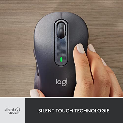 Logitech Signature MK650 Combo for Business, kabellose Maus und Tastatur, Logi Bolt, Bluetooth, SmartWheel, weltweit Zertifiziert, Windows/Mac/Chrome/Linux - Weiß