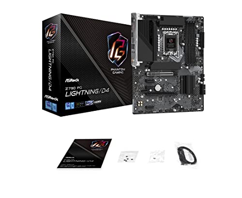 Asrock Z790 PG Lightning/D4 Intel Z790 LGA 1700 ATX