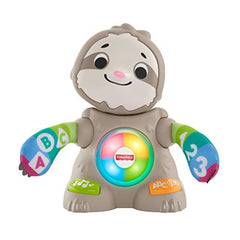 Fisher-Price GRB15 - Linkimals Smooth Moves Sloth, babyleksak med musik och ljud