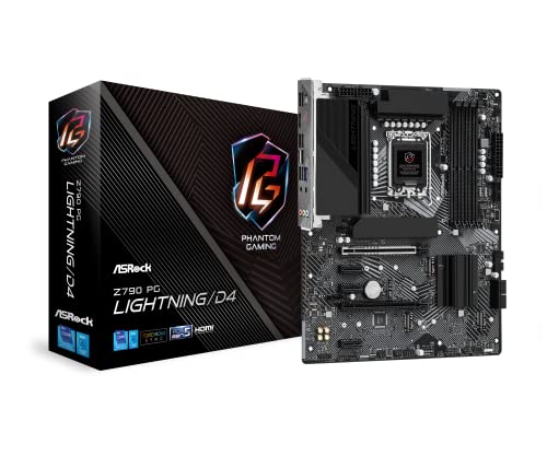 Asrock Z790 PG Lightning/D4 Intel Z790 LGA 1700 ATX