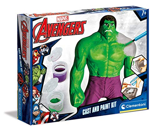 Clementoni 17647 Avengers Clementoni-17647-Marvel The Huge Hulk Juguete creativo, set de regalo para niños a partir de 7 años, multicolor, talla única