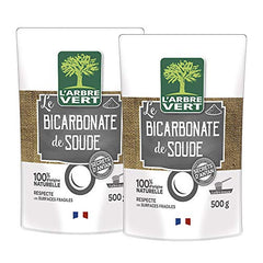 L'arbre Vert Bicarbonate de Soude 500 g – 2 Stück