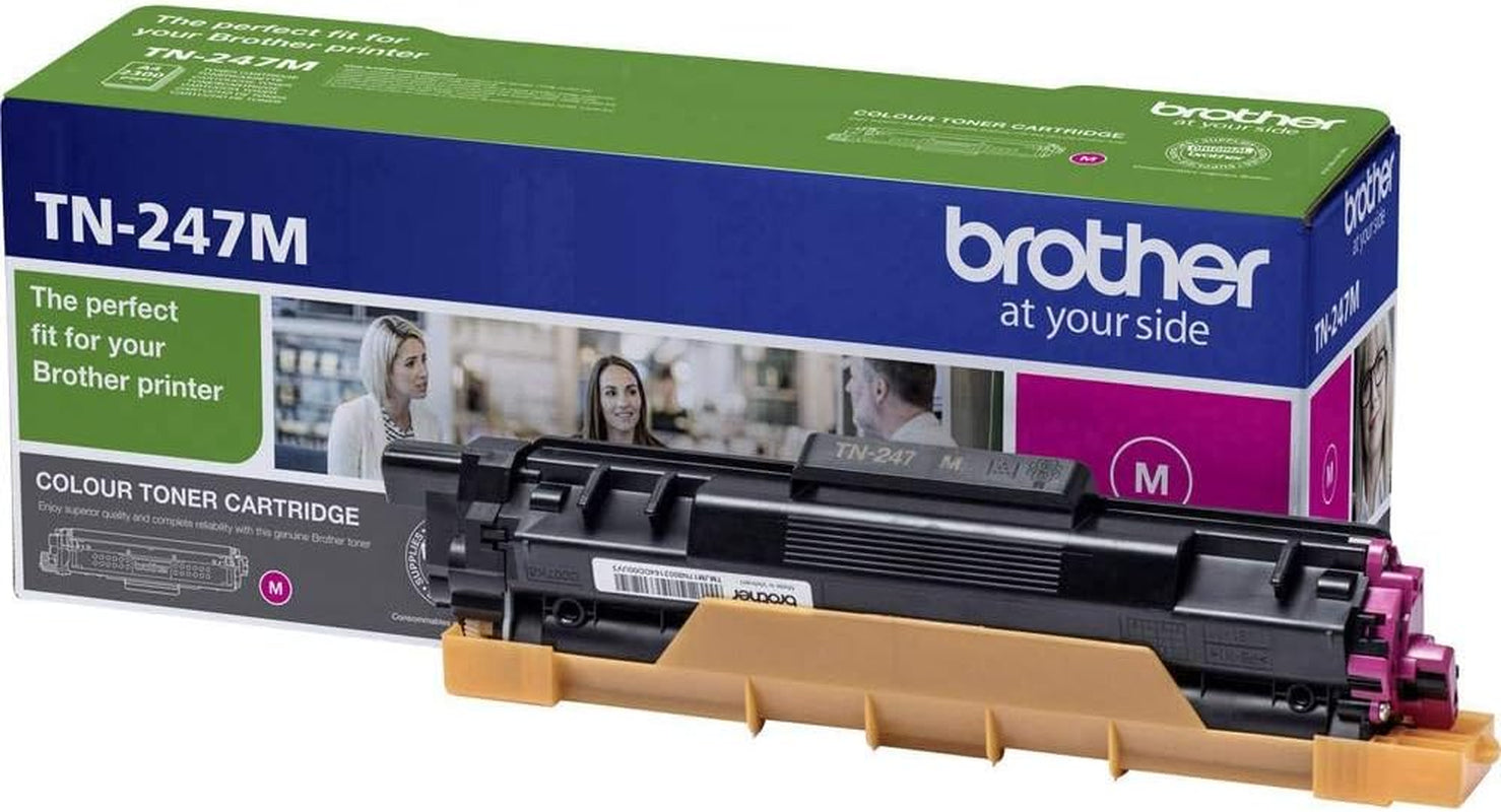 Brother TN-247M Original Jumbo-Tonerkassette (Für Brother DCP-L3510CDW, DCP-L3550CDW, HL-L3210CW, HL-L3230CDW, HL-L3270CDW, MFC-L3710CW, MFC-L3730CDN, MFC-L3750CDW Und MFC-L3770CDW) Magenta, XL