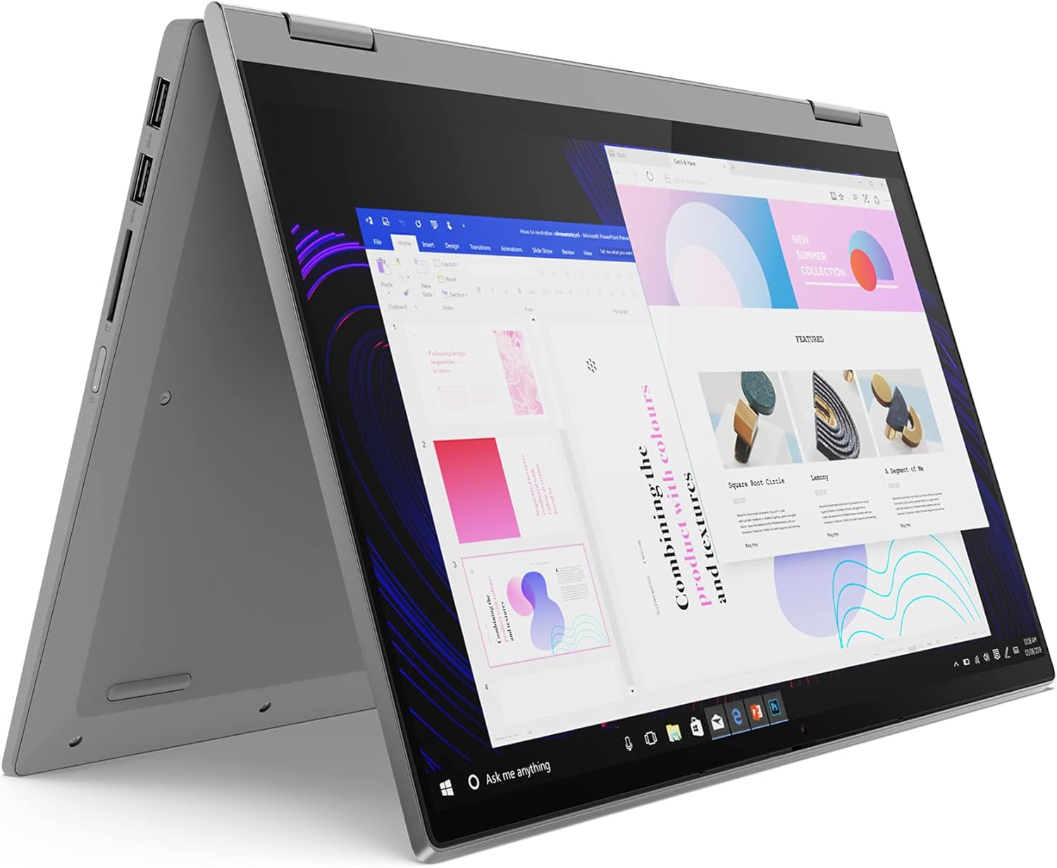 Lenovo IdeaPad Flex 5 - Ordenador Portátil Táctil Convertible 14" FullHD (Intel Core i7-1165G7, 16GB RAM, 512GB SSD, Intel Iris Xe Graphics, Windows 11 Home) Gris - Teclado QWERTY Español