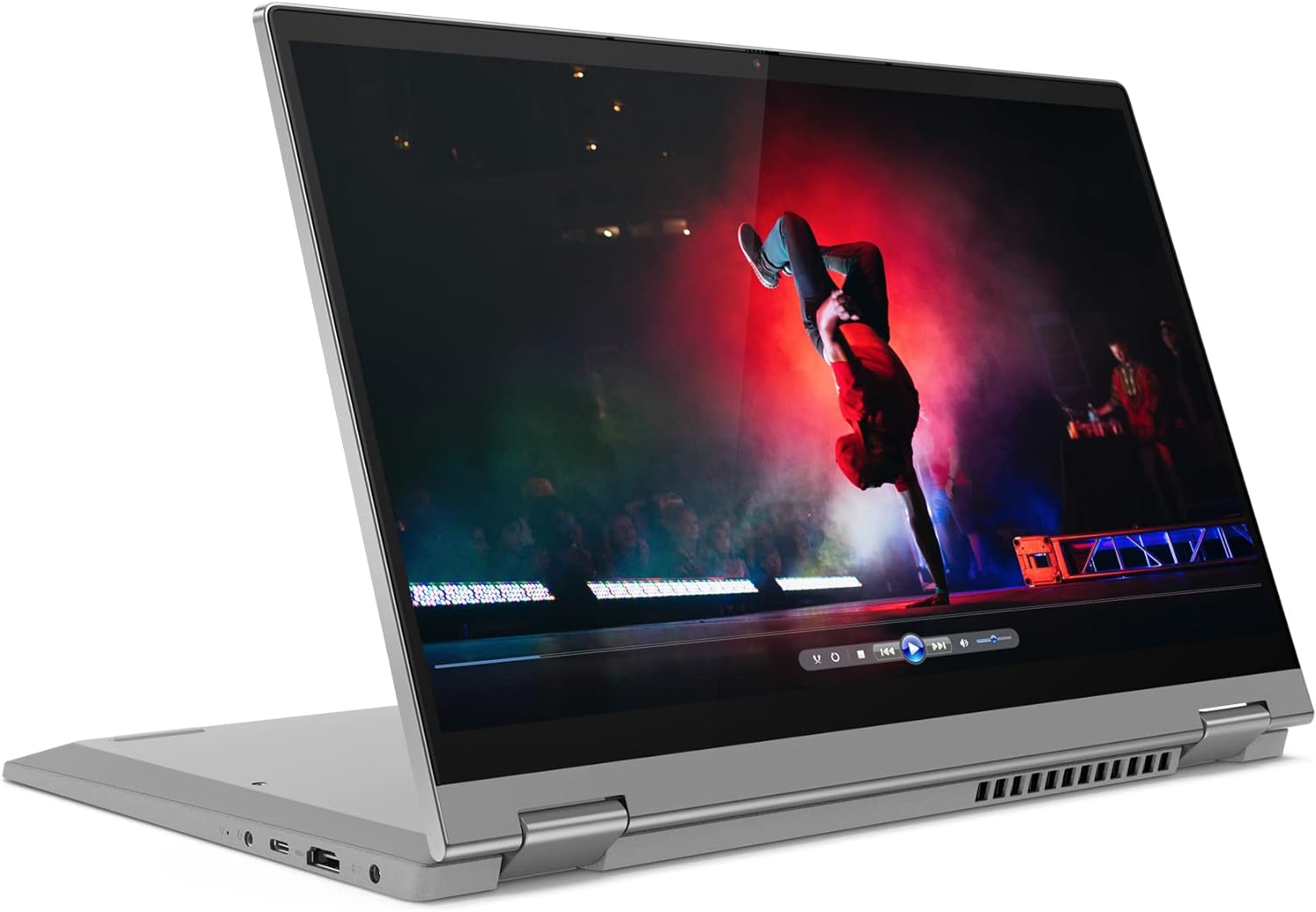 Lenovo IdeaPad Flex 5 14ITL05 Intel Core i7-1165G7/16GB/512GB SSD/14" Intel Iris Xe Graphics, Windows 11 Home) Grau - QWERTY-Tastatur-ES