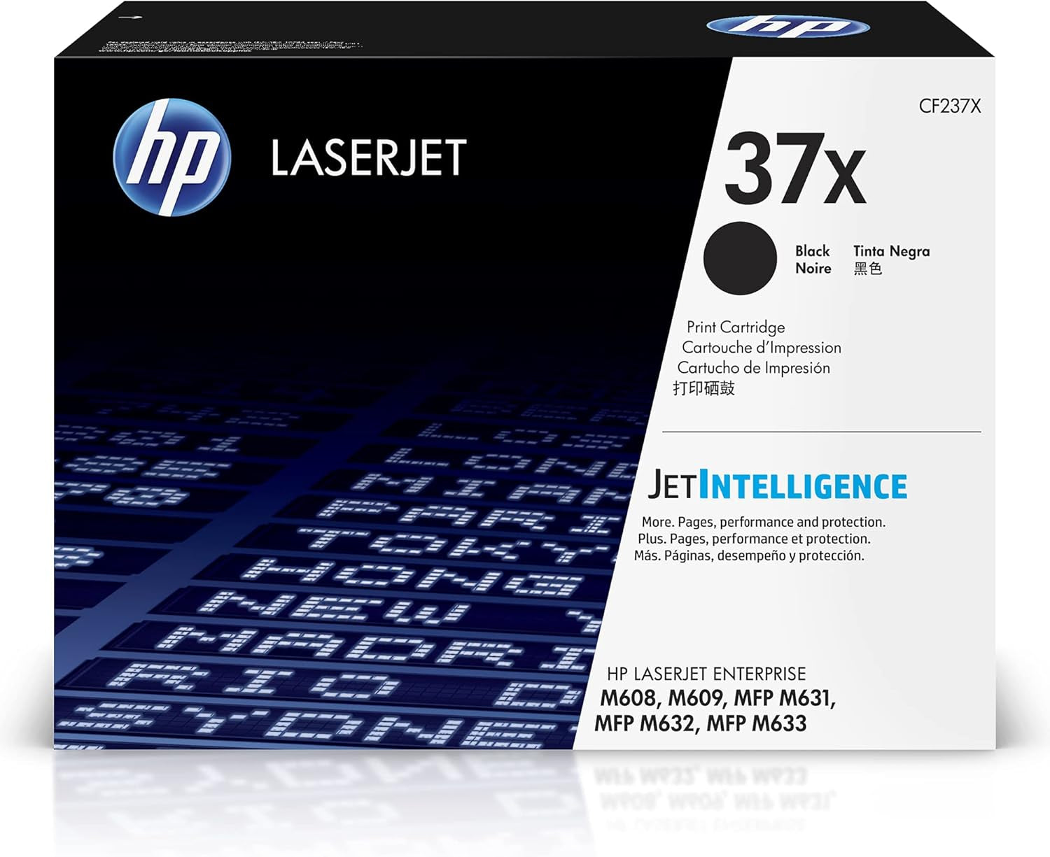 HP 37X (CF237X) Original Tonerkartusche, Kompatibel Mit HP Laserjet Druckern