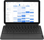 Lenovo IdeaPad Duet Chromebook 26,4 cm (10,1 Zoll, 1920x1200, Full HD, WideView, Touch) ChromeOS Tablet (MediaTek P60T, 4GB RAM, 64GB eMMC, ARM Mali-G72 MP3, ChromeOS) blau-grau + Stift