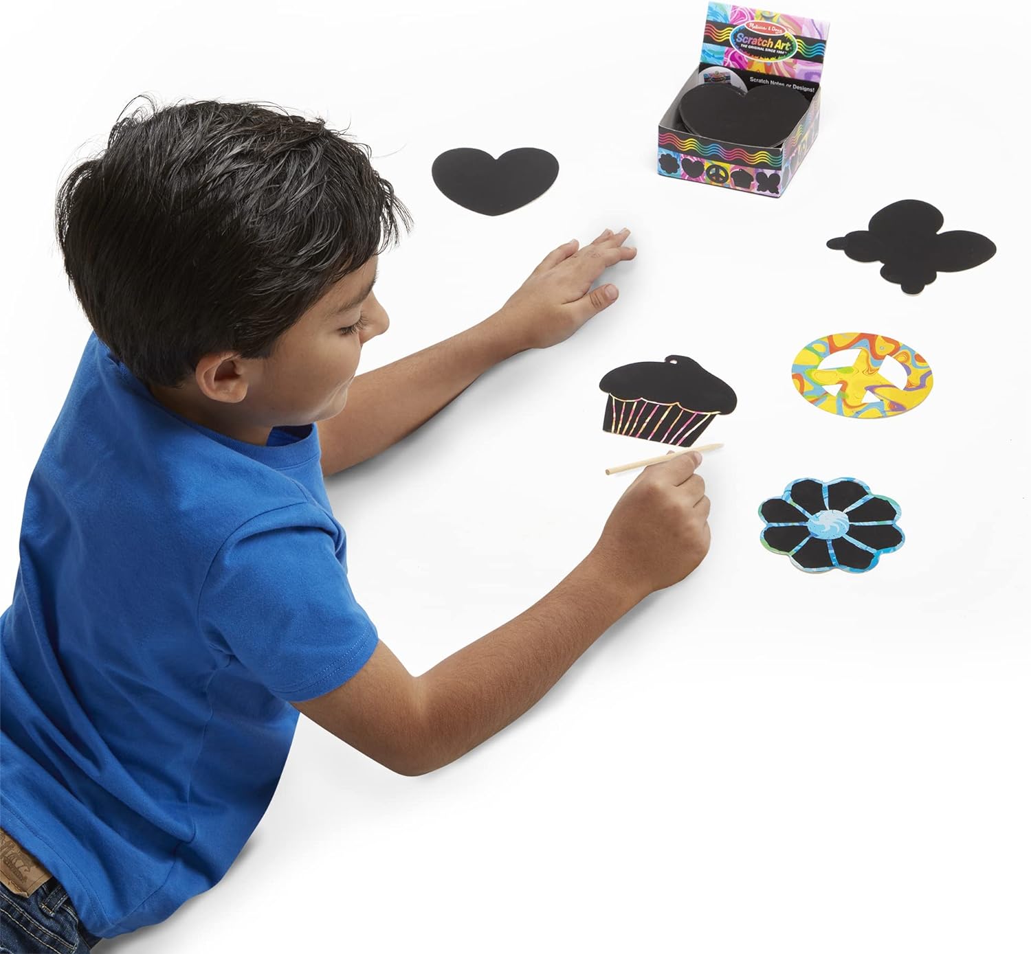 Melissa &amp; Doug | Scratch Art Mini Notizen mit Freundschaftsthemen