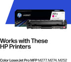 HP CF403X Tintenstrahldrucker, Rot, XL