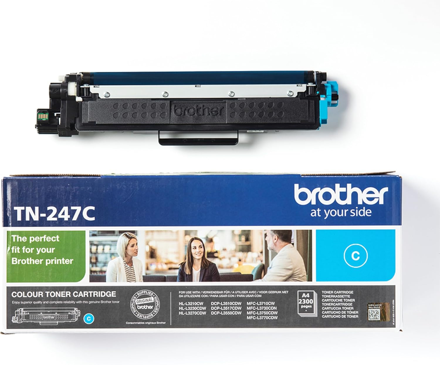 Brother Toner 2300 Seiten Original Tintenpatrone Cyan