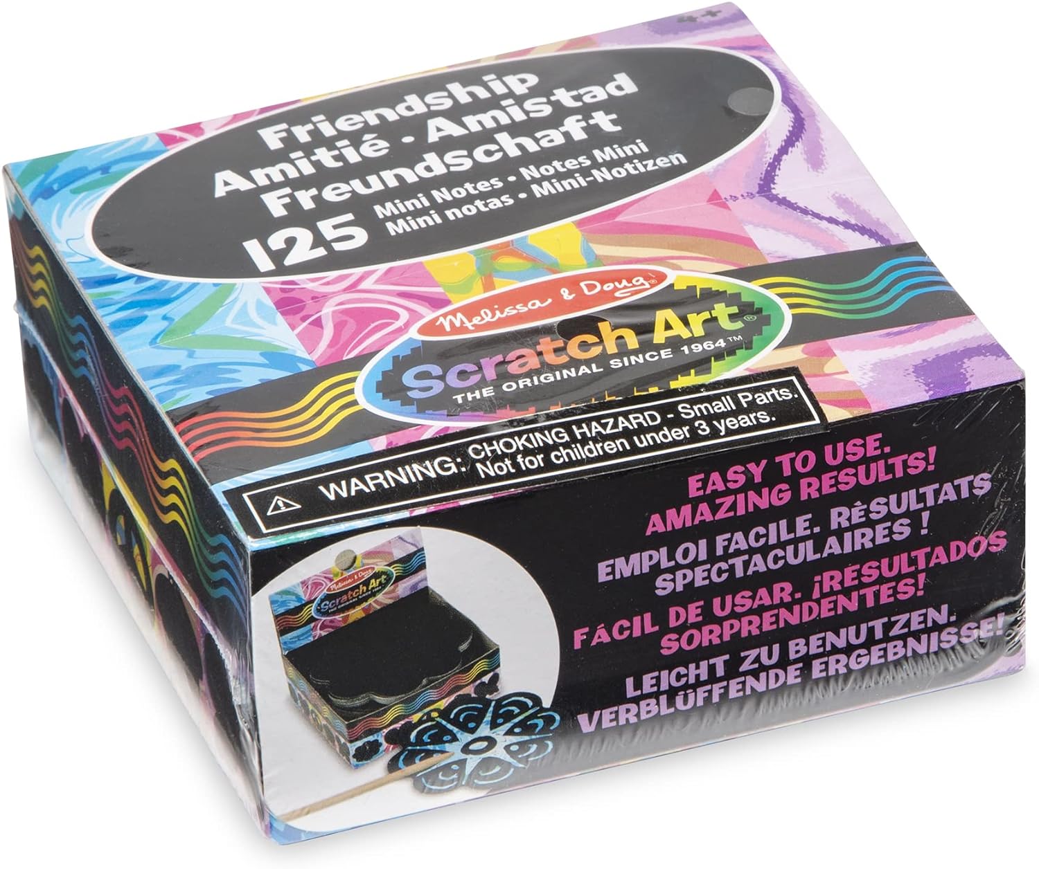 Melissa &amp; Doug | Scratch Art Mini Notizen mit Freundschaftsthemen