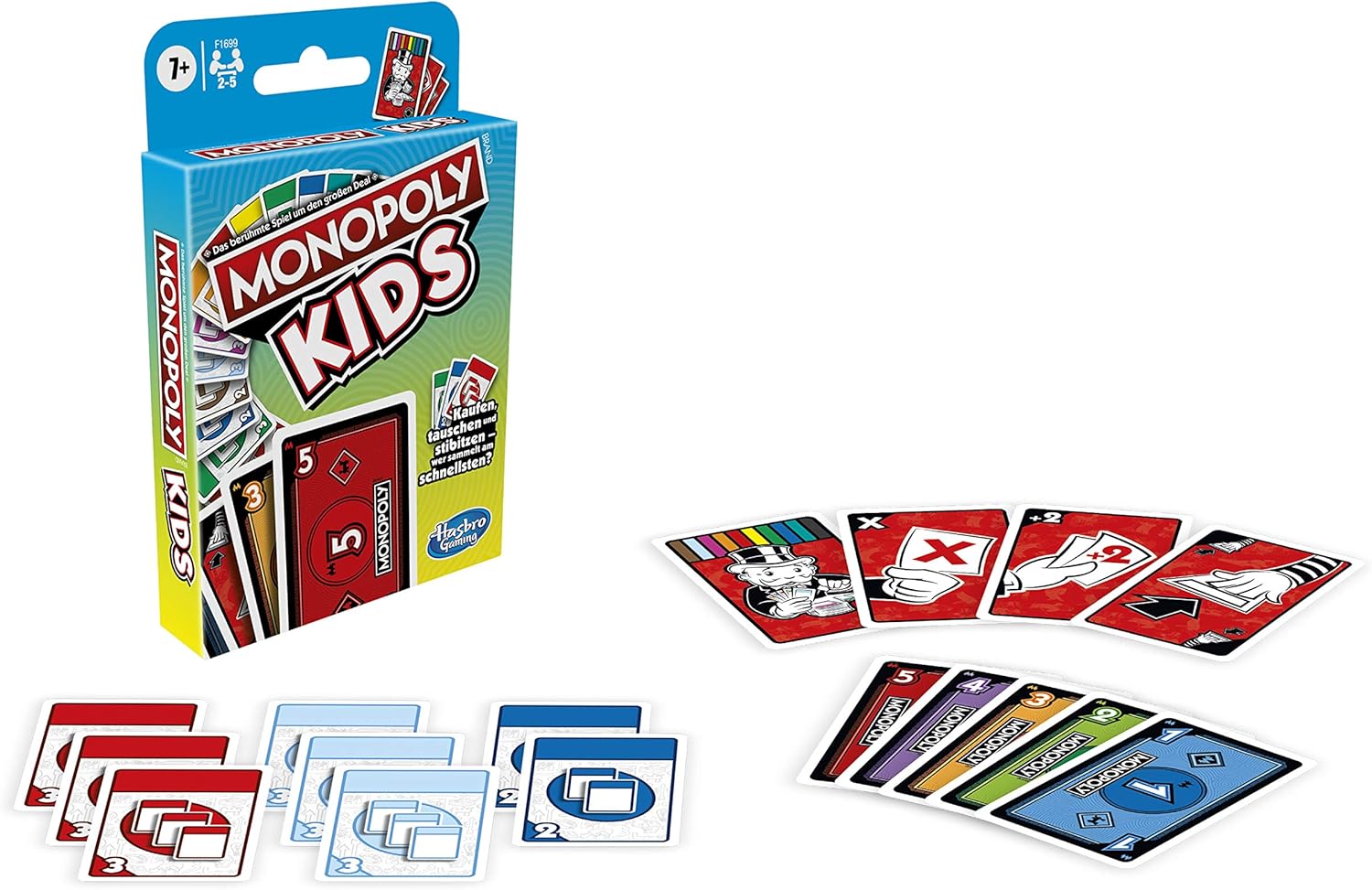 Hasbro Monopoly Bid - Kids Kartenspiel