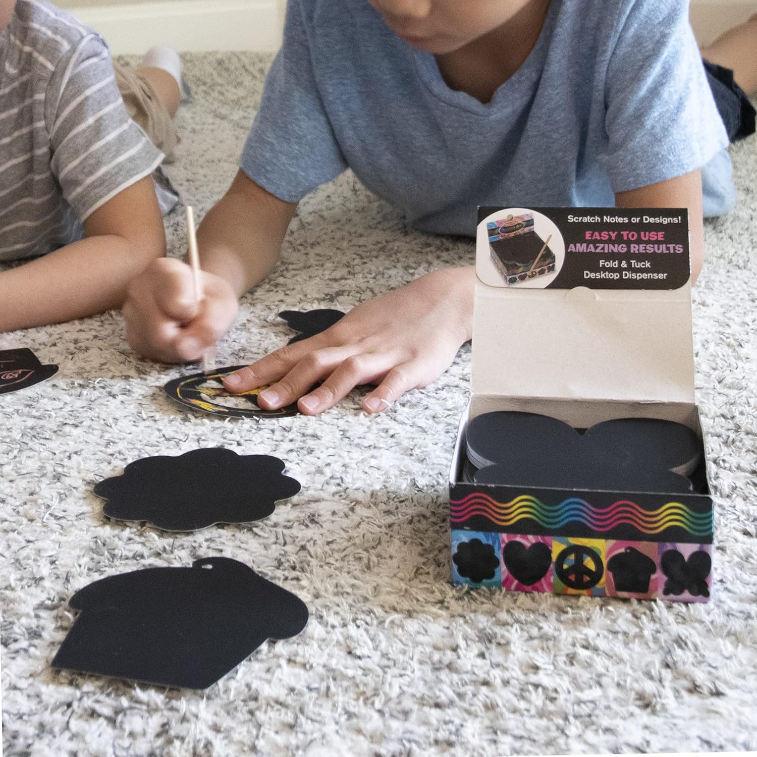 Melissa &amp; Doug | Scratch Art Mini Notizen mit Freundschaftsthemen