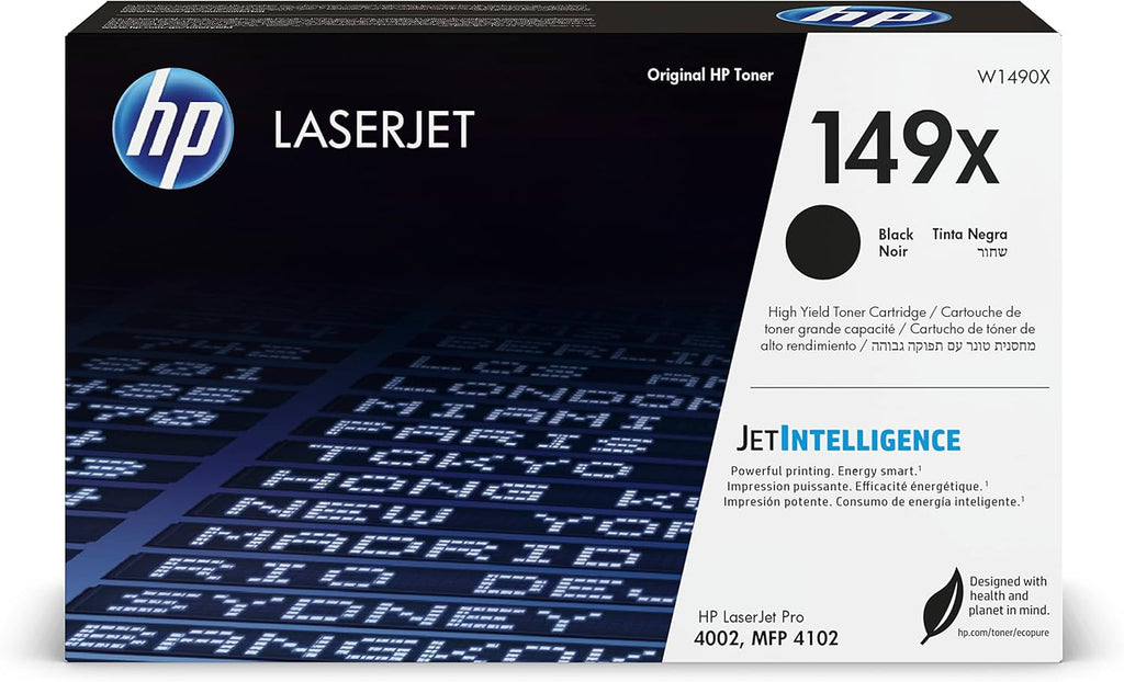 HP 149X (W1490X) Original Laserjet Toner Schwarz (Mit Hoher Reichweite, Kompatibel Laserjet Pro 4103)