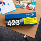 Brother Original Jumbo Toner Cartridge, Yellow
