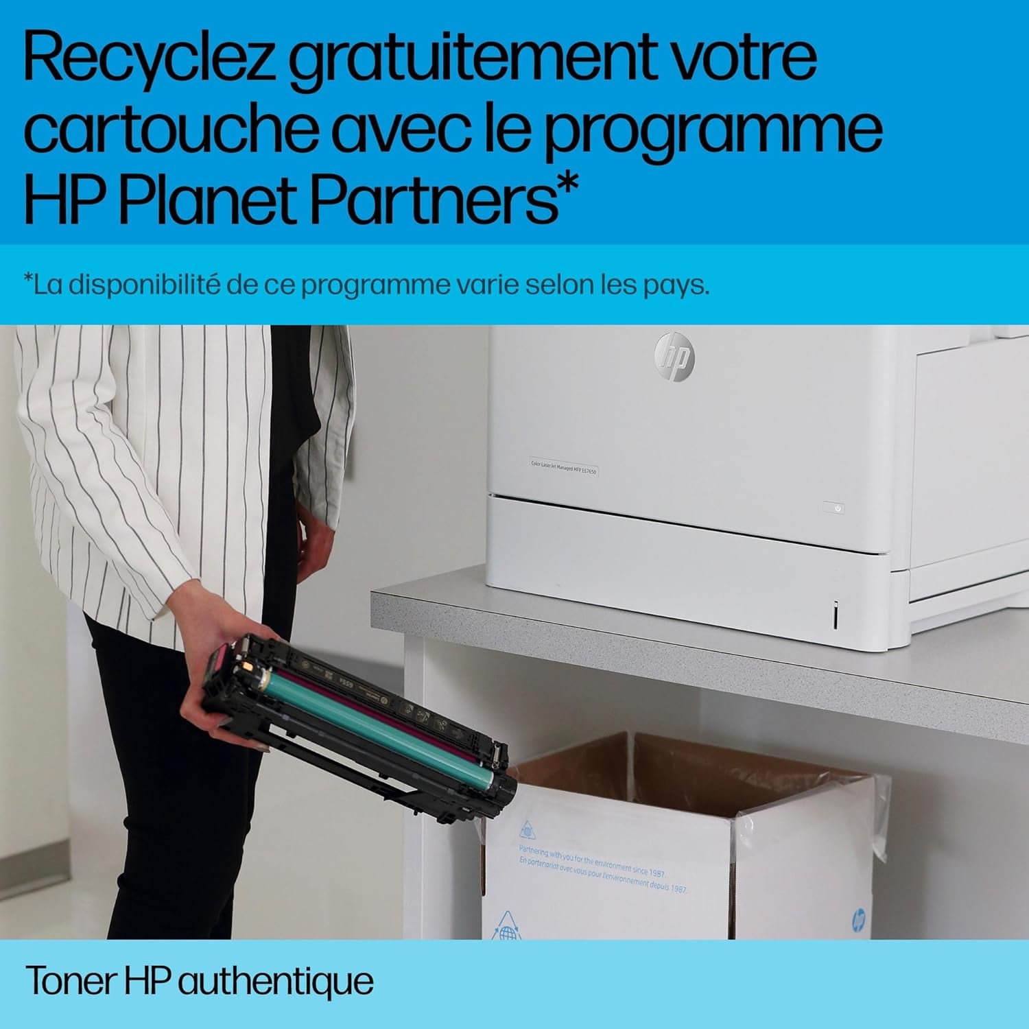 HP 207X Laserjet Original Toner Cyan, Hohe Reichweite, Für HP Color Laserjet Pro M283 / M282 / M255 Serien