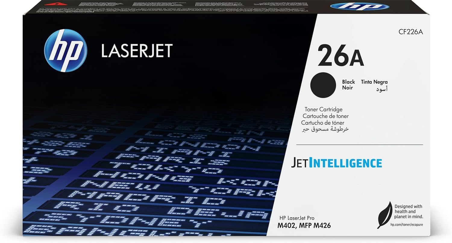 HP 26A (CF226A) Schwarz Original Toner Laserjet Pro M402, Laserjet Pro M426