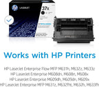 HP 37X (CF237X) Original Tonerkartusche, Kompatibel Mit HP Laserjet Druckern