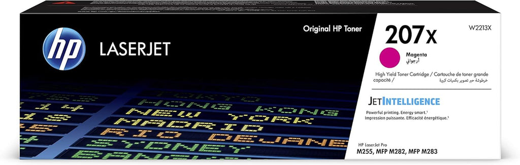 HP 207X (W2213X) Magenta Original Toner Mit Hoher Reichweite Color Laserjet Pro M283 / M282 / M255