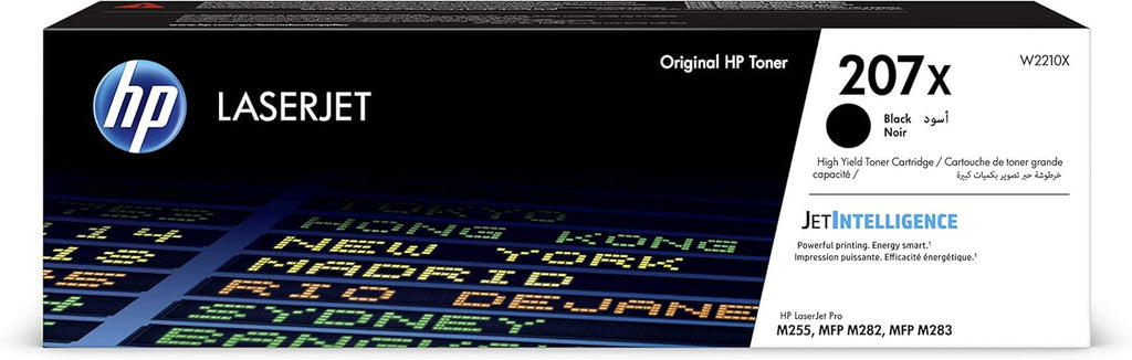 HP 207X (W2210X) Original Toner Schwarz Mit Hoher Reichweite Für HP Laserjet Pro M255