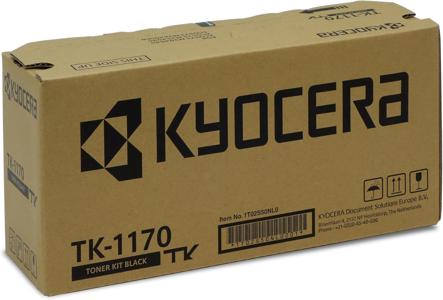 Kyocera TK-1170 Toner Schwarz 1T02S50NL0. Toner Drucker Kompatibel Für ECOSYS M2040Dn, ECOSYS M2540Dn, ECOSYS M2640Idw. Original Tonerkartusche Für Bis Zu 7200 Seiten